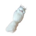 thumbnail image 1 of HUANLEDASH Faux Fur Keychain Pendant Fox Shape Plush Textures Keyring Anniversary Keychain Decoration Car Key Accessory, 1 of 1