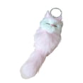 thumbnail image 1 of HUANLEDASH Faux Fur Keychain Pendant Fox Shape Plush Textures Keyring Anniversary Keychain Decoration Car Key Accessory, 1 of 1