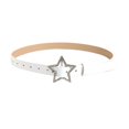 thumbnail image 1 of HUANLEDASH Faux Leather Women Waistband Sparkling Rhinestone Star Buckle Belt Retro Bride Decoration Accessories, 1 of 1