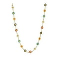 thumbnail image 1 of HUANLEDASH Flower Choker Necklace Women Bohemian Colorful Flower Bracelets Best Friend Jewelry Gift for Sister Daughter Wife Girlfriend, 1 of 1