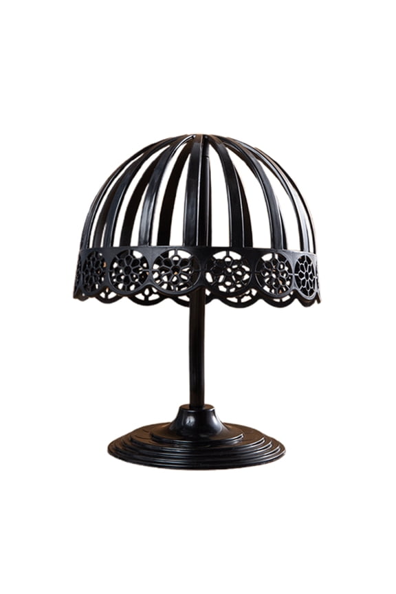 Hat Rack Stand for Hats Wigs Exhibition Multiple Sizes with Lace Edge Bucket Hat Fisherman Hat Display Holder Hat Organizer for Home Stores