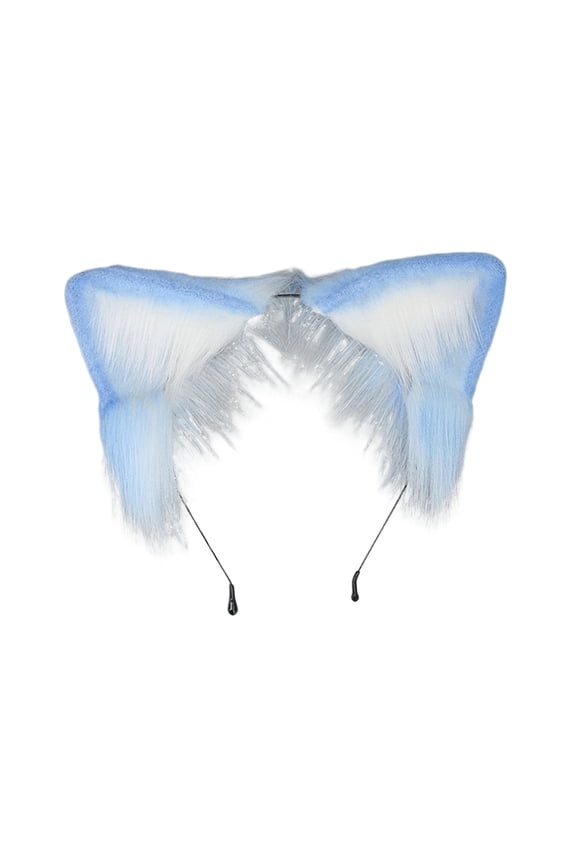 Japanese Style Headband Plush Cat Ear Decor Hair Hoop Gift Making Brightly Colored Dressing Prop Hair Accessories