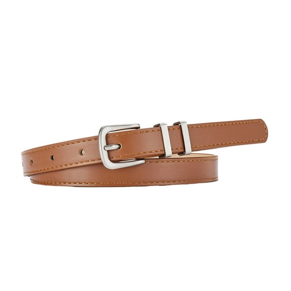 HUANLEDASH Korean Style Adjustable Buckle Belt Women Faux Leather Casual Belt Skirt Jeans Decorative Waistband Fashion Accessories