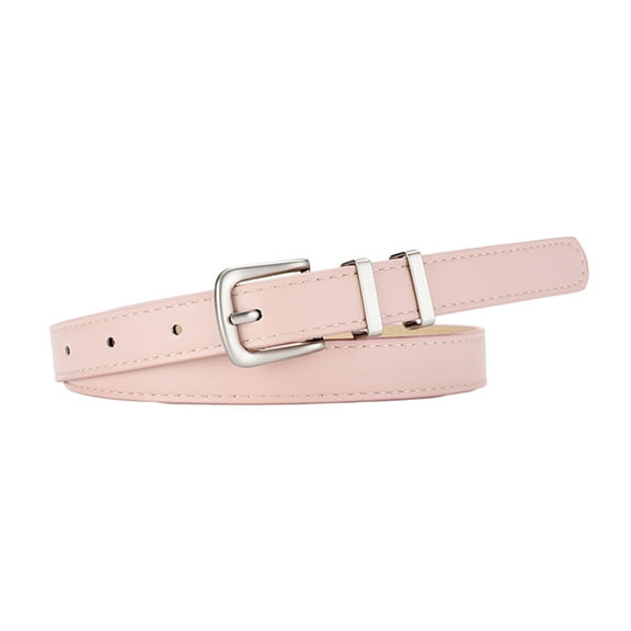 HUANLEDASH Korean Style Adjustable Buckle Belt Women Faux Leather Casual Belt Skirt Jeans Decorative Waistband Fashion Accessories