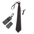 thumbnail image 1 of HUANLEDASH LED Glowing Tie Men Women Luminous Light Up Necktie Party Decoration Halloween Parties Cosplay Props, 1 of 1