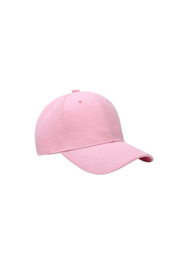Men Baseball Hat Long Brim Sun Protection Anti-UV Adjustable Head Circumference Solid Color Unisex Outdoor Sun Hat Daily Peaked Cap