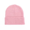 thumbnail image 1 of HUANLEDASH Men Women Autumn Winter Knitting Beanie Hat Solid Color Brimless Retro Round Dome Outdoor Pullover Skiing Hat Streetwear, 1 of 1