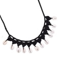 thumbnail image 1 of HUANLEDASH Natural Shell Necklace Ultralight All-Match Easy-wearing Handmade Crochet Shell Choker Collar Women Jewelry Accessories, 1 of 1