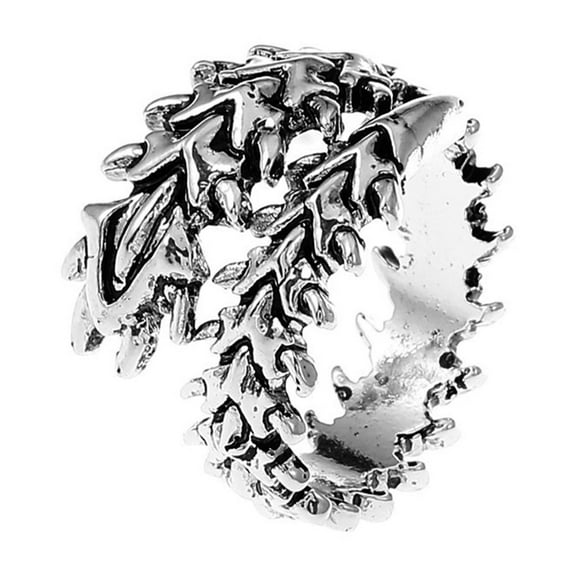 HUANLEDASH Open Ring Electroplating Geometric Retro Wear Resistant Adjustable Decorate Hypoallergenic European And American Alloy Knuckle Ring Jewelry Accessory