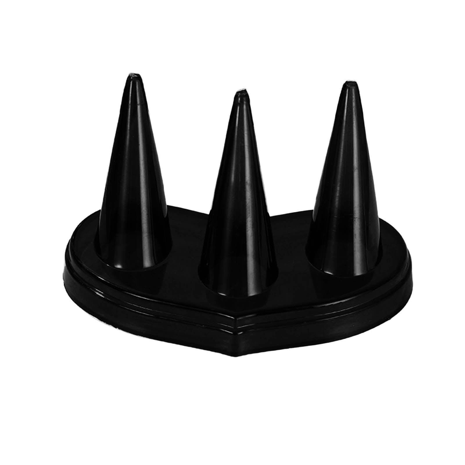 HUANLEDASH Ring Storage Rack Ring Display Holder Three Finger Ring ...