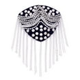 thumbnail image 1 of HUANLEDASH Shoulder Tassels Epaulet Chain Tassels Rivets DIY Clothes Decor Men Women Shoulder Board Badge Brooch Business Suit Accessories, 1 of 1