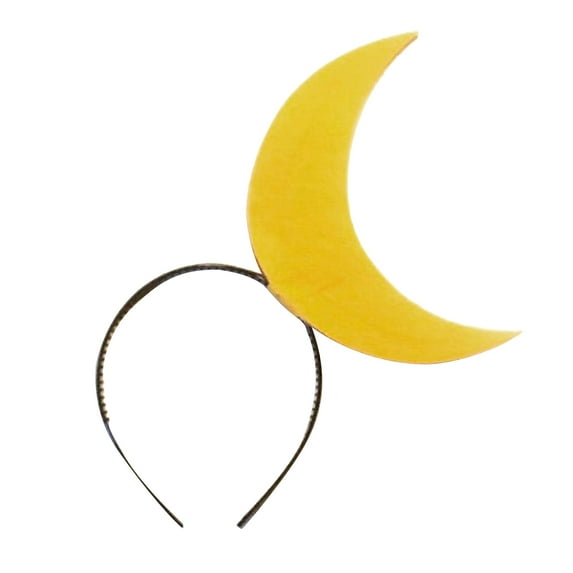 HUANLEDASH Star Moon Sun Headband Women Girls Kids Hairpiece Fabric Tiara Halloween Stage Weddings Cosplay Headgear