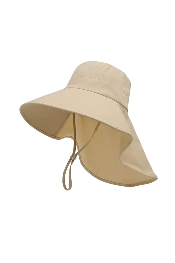 Sun Hat for Men Women Wide Brim UV Protection Bucket Hats with Neck Flap Summer Fishing Hat for Hiking Travel And Outdoors