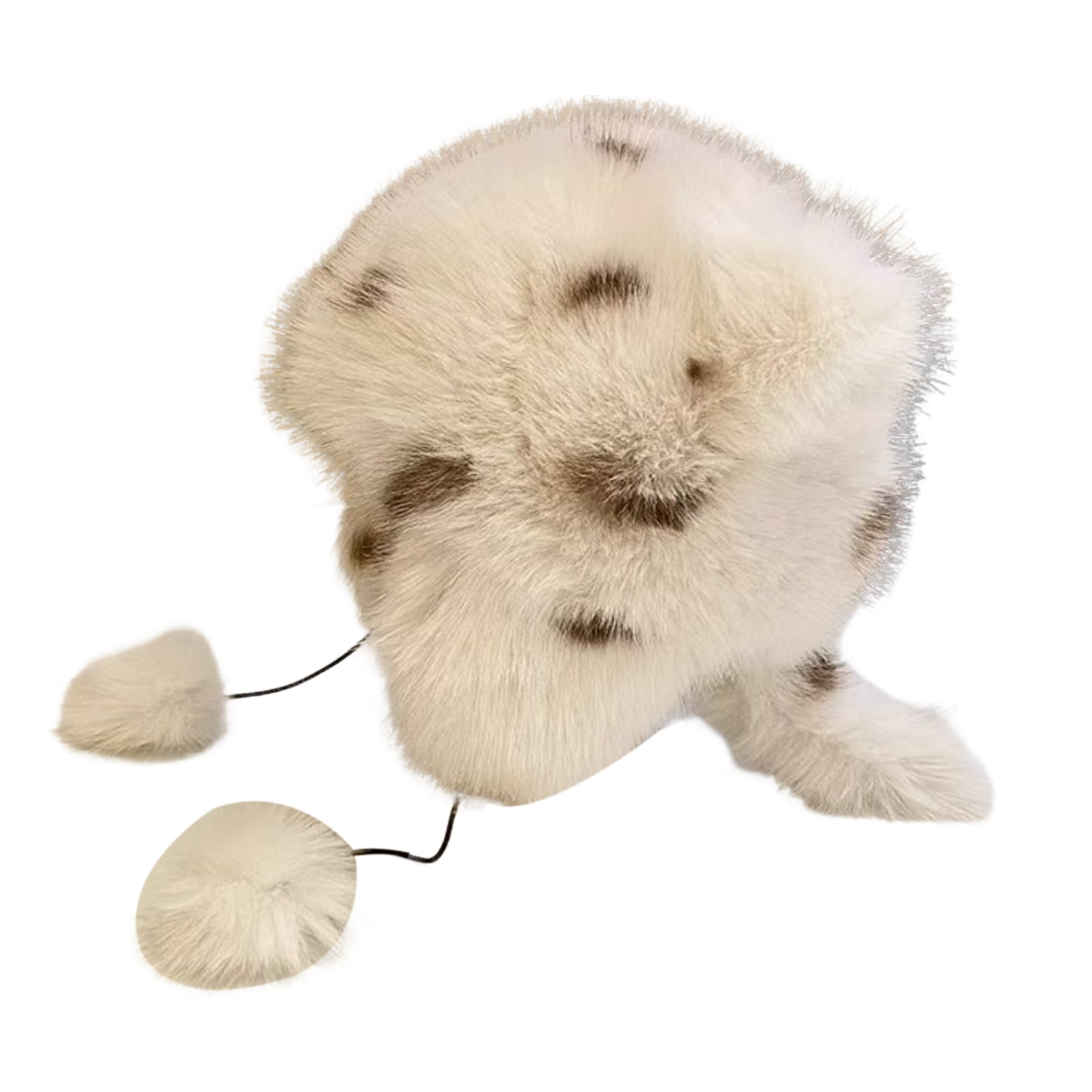 HUANLEDASH Trapper Hat with Bear Ear Adult Winter Earlap Hat  display picture 1