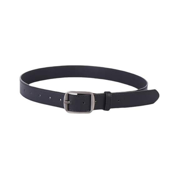 HUANLEDASH Unisex Retro Belt Multi Holes Adjustable Design Denim Western Style Jeans Belt Artificial Leather Pents Belt