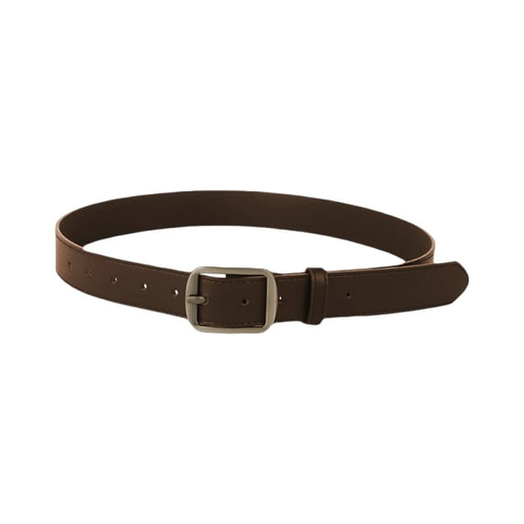 HUANLEDASH Unisex Retro Belt Multi Holes Adjustable Design Denim Western Style Jeans Belt Artificial Leather Pents Belt