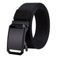 thumbnail image 1 of HUANLEDASH Webbing Automatic Buckle Belt Adjustable Length Farmers Security Guard Waistband Holeless Outdoor Belt, 1 of 1
