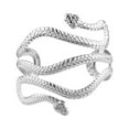 thumbnail image 1 of HUANLEDASH Women Bangle Cool Hip Hop Punk Personality Open Adjustable Twining Snake Arm Bracelet Armlet Armband Fashion Jewelry, 1 of 1