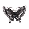 thumbnail image 1 of HUANLEDASH Women Brooch Retro Hollow Butterfly Shape Rhinestone Decor Anti-slip Wear-resistant Suit Coat Collar Hat Scarf Decoration Clothes Pin Prom Party Garment Jewelry, 1 of 1