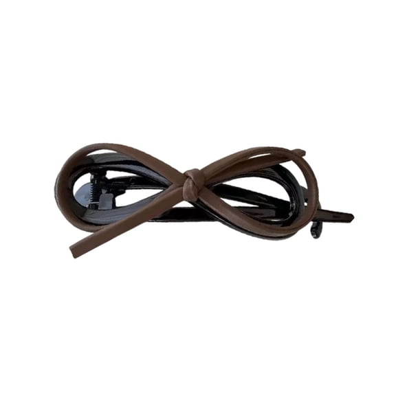 HUANLEDASH Bow Hair Clip Twist Bow Hair Pin Snap Closure Hair Clip Barrettes Women Girls Hair Accessories for Everyday Wear Parties Weddings