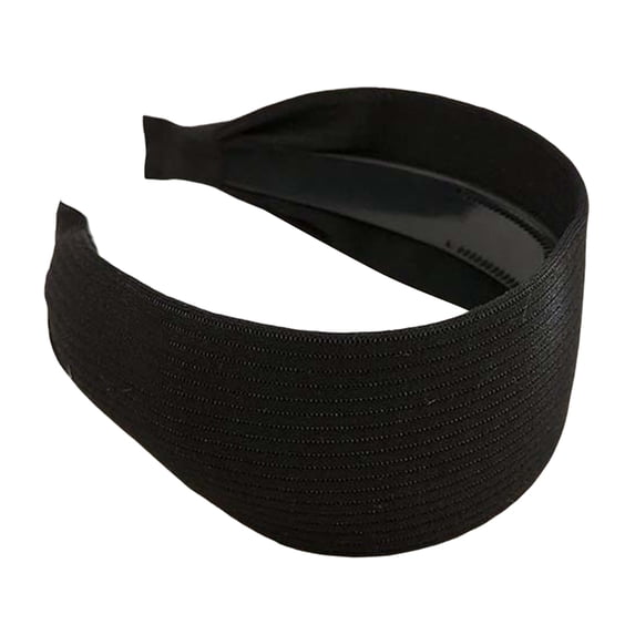 HUANLEDASH Women Retro Headband Elastic Design Wide Hair Hoop Adjustable Fit Lightweight Comfortable Hair Accessory