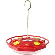 HUART Hummingbird Feeder Outdoor, 8 Feeding Ports, Easy to Clean and Fill