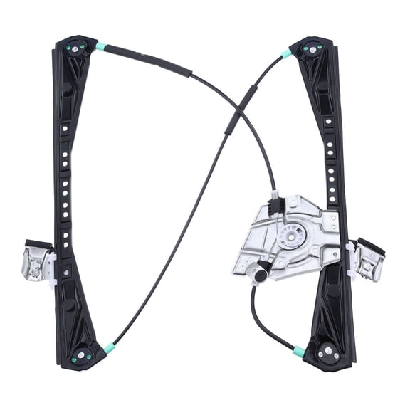 HUASHENGASP 1X Power Window Regulator Front Left Driver Metal and Plastic for Lincoln for LS 3.0L/3.9L 2000-2002 Electric-Electric/Manual Without Motor 740-876 3W4Z5423201AA