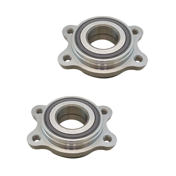 HUASHENGASP 2pcs Wheel Hub and Bearing Assembly Set Front Rear Left Right Kit for Audi for A6 for A6 Quattro for A8 Quattro for R8 for S6 for S8,for VW for Phaeton