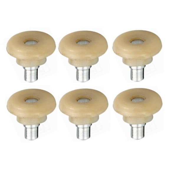 HUASHENGASP Front Window Regulator Roller Set 5/8" Diameter for Pontiac for GTO 6.4L 64-66 for LeMans 3.5L 64-65 & 5.3L 64-67 & 3.8L 66-67 for Tempest 3.5L 64-65 & 5.3L 64-67 & 3.8L 65-67 and