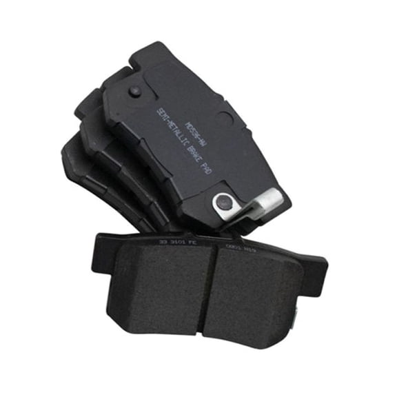 HUASHENGASP Rear Posi Metallic Brake Pad Set for CL 01-03 for CR-V 02-04 for Element 03-11 for Legend 91-95 for Oasis 96-99 for Odyssey 95-98 for RDX 07-12 for RL 96-98 for TL 99-08