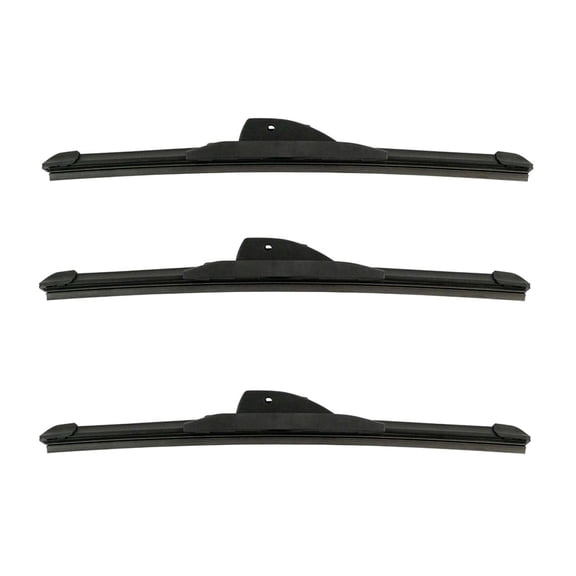 HUASHENGASP Tech Windshield Wiper Blade Front & Rear 3pc Set 3 Piece for CR-V 2012-2016 for Civic 1980-1983 2017-2021 for F250 1961-1966 for Tahoe 1995-1999 for Wrangler 1997-2006 for F350