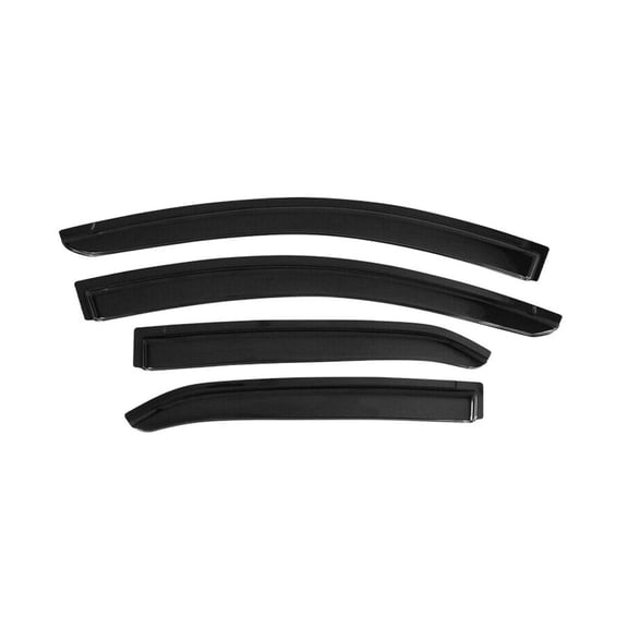 HUASHENGASP for Toyota for Corolla 2014-2019 4pcs Tape-on Window Visors Vent Rain Windshield