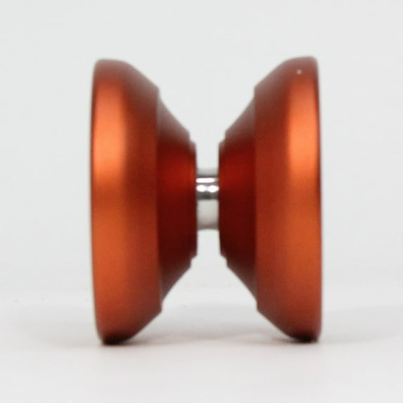 HUATIAN YO-YO Pinecone RE Yo-Yo -Mono-Metal YoYo (Orangish Red)