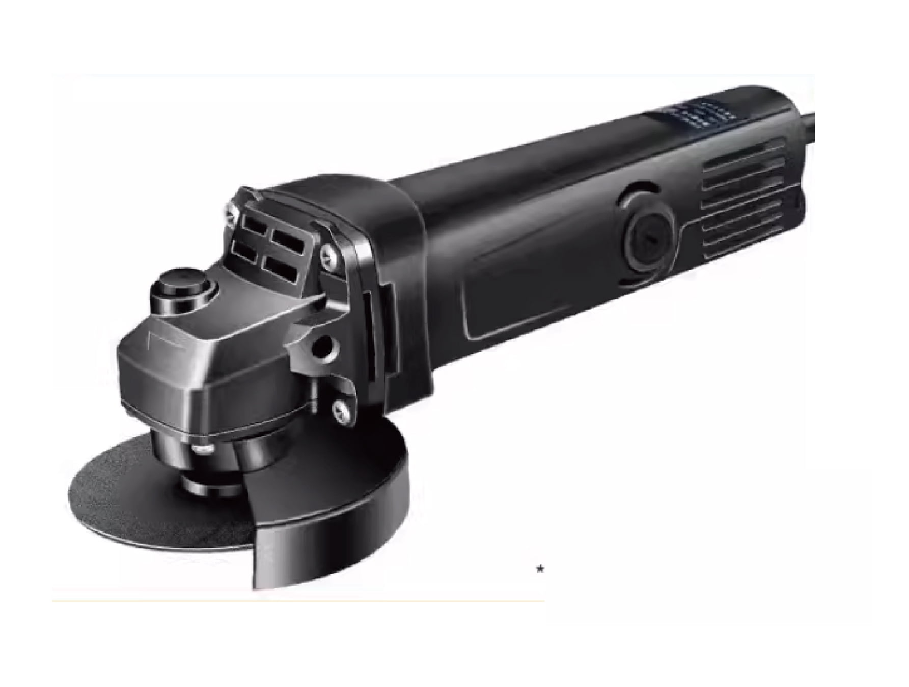HUAXIU Power-operated grinding wheels ,Variable-Speed Angle Grinder with Paddle Switch, Black
