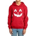 thumbnail image 1 of HUAXUN Boys Halloween Print Hoodie - Kids Graphic Pullover Sweatshirt, Halloween Themed Clothing Soft Comfortable Casual Outfit with Adjustable Hood for Ages 1-14 Years(Red2,3-4 Years), 1 of 4