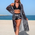 thumbnail image 1 of HUAXUN Plus Size Tankini Swimwear Y3k Swimsuit Vacation Modest Bathing Suits Full Coverage Adjustable Straps 3 Piece Swimsuits Floral Print Cami Tops, 1 of 8