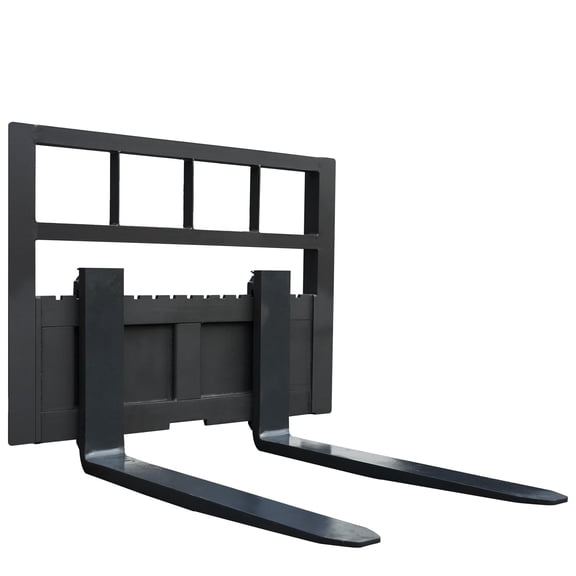 HUAYEE Fork Attachment for Skid - Steer Loaders - Ideal for Warehouse, Construction & Logistics - USA Stock