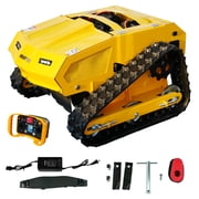 HUAYEE MHY55 224cc Remote Control Lawn Mower - Hybrid Crawler with Pure Copper Brushless Motor - All-Terrain Grass Cutter, 45  Climbing, 200m Remote Control