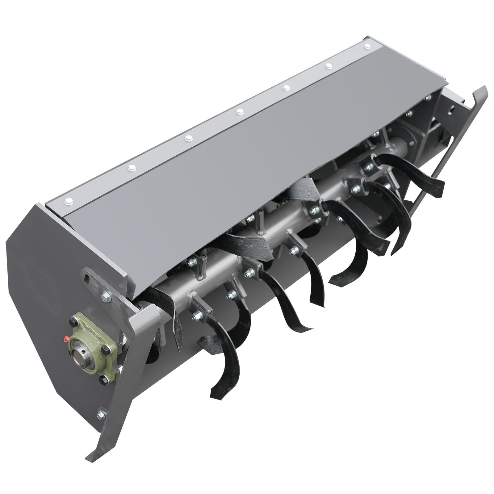 HUAYEE Rotary Tiller Attachment for Skid Steer Loaders, Mini Skid Steer ...