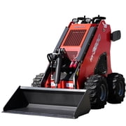 HUAYEE Stand-On Wheeled Mini Skid Steer Loader with Briggs & Stratton 13.5HP Gas Engine & Bucket - Compact Design for Yard Work, Landscaping, Construction, in-Stock in The US -HY360C