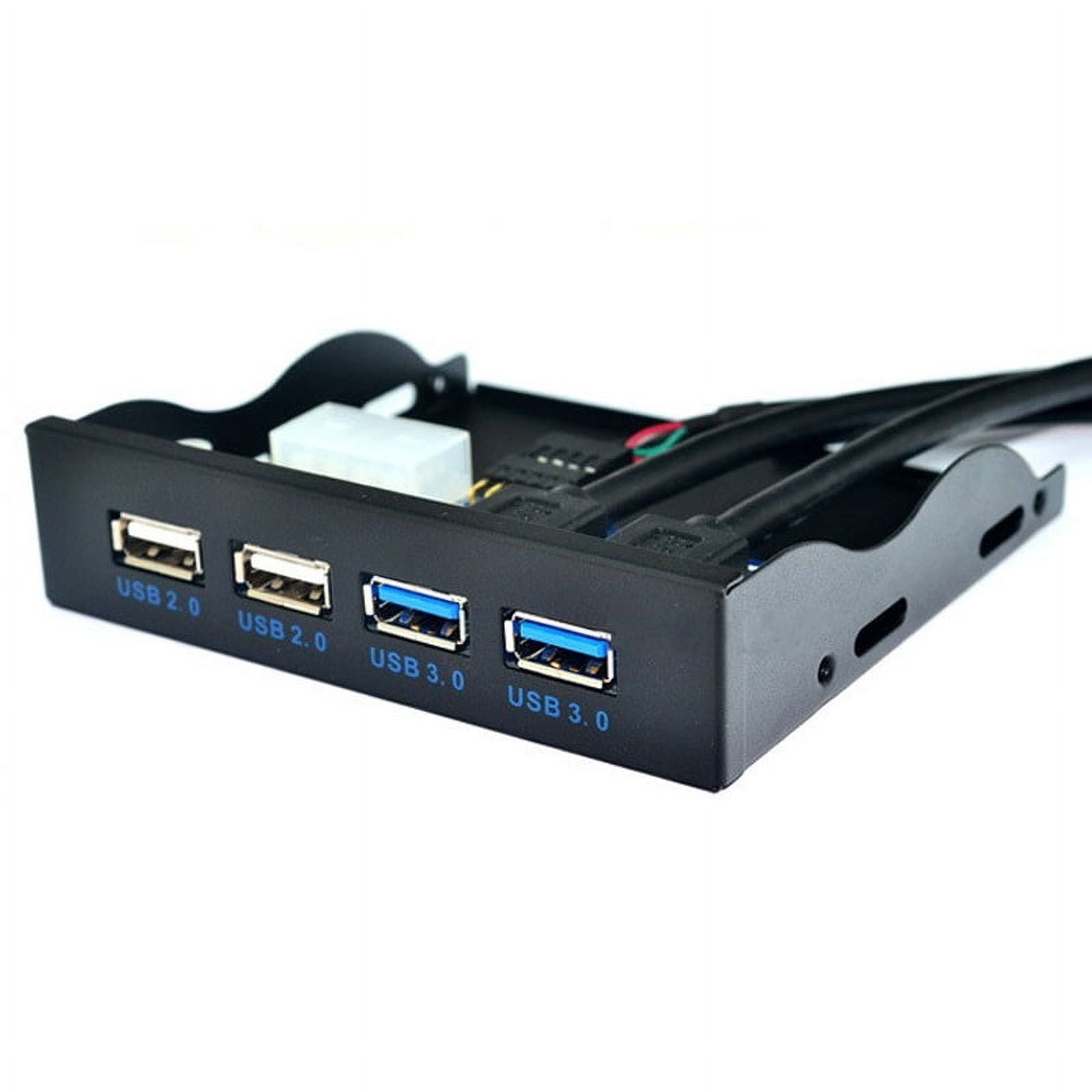 Usb Multibay HUB USB 2.0 USB 3.0 4 Port Front Panel USB3.0 Hub Splitter Internal ...