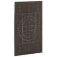 thumbnail image 1 of HUBBELL 5319-0 Replacement Gasket, 4-5/8 in L, 2.875 in W, 1/8 in Thick, Polyethylene Foam, Black, 1 of 2