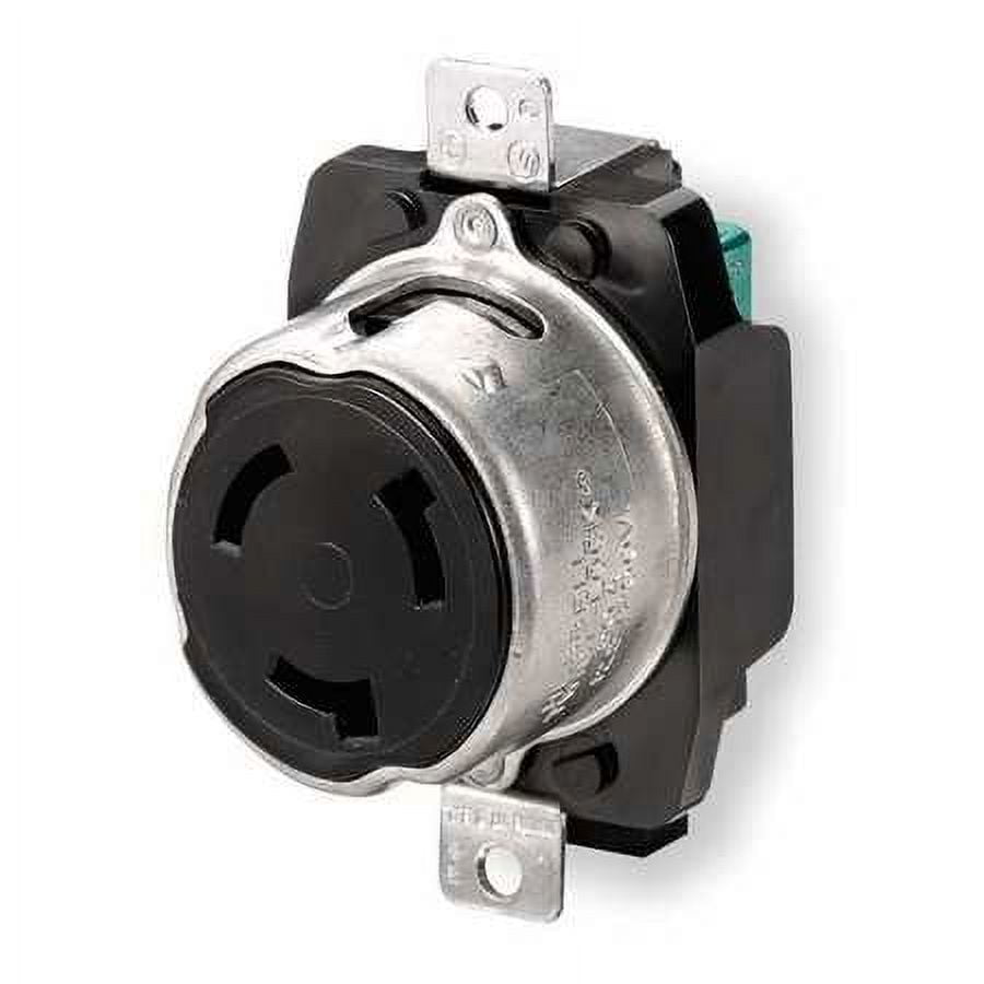 HUBBELL WIRING DEVICE-KELLEMS Locking Receptacle,Marine,50 HBL63CM70