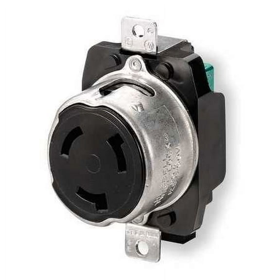 HUBBELL WIRING DEVICE-KELLEMS Locking Receptacle,Marine,50 HBL63CM70