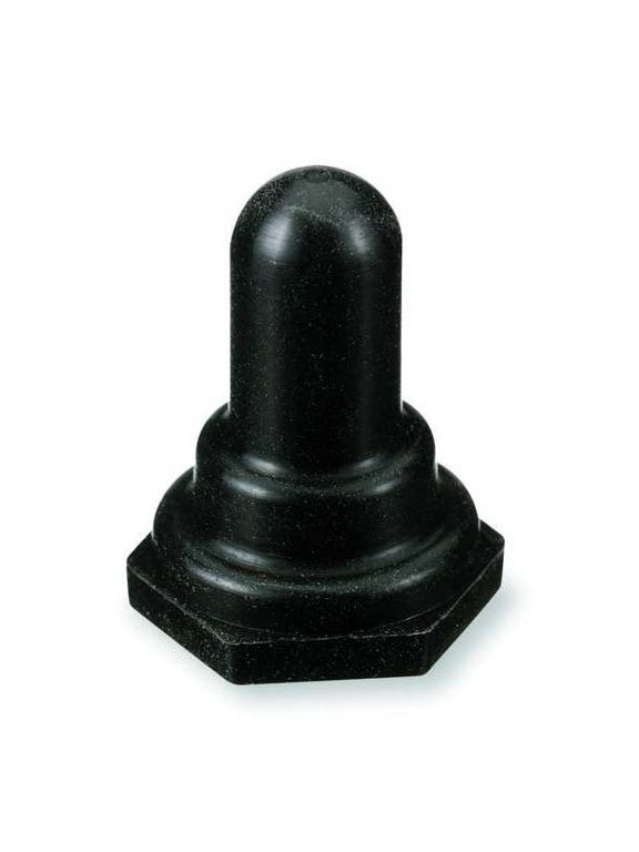 WIRING DEVICE-KELLEMS MSB1 Toggle Switch Boot, Black, Rubber