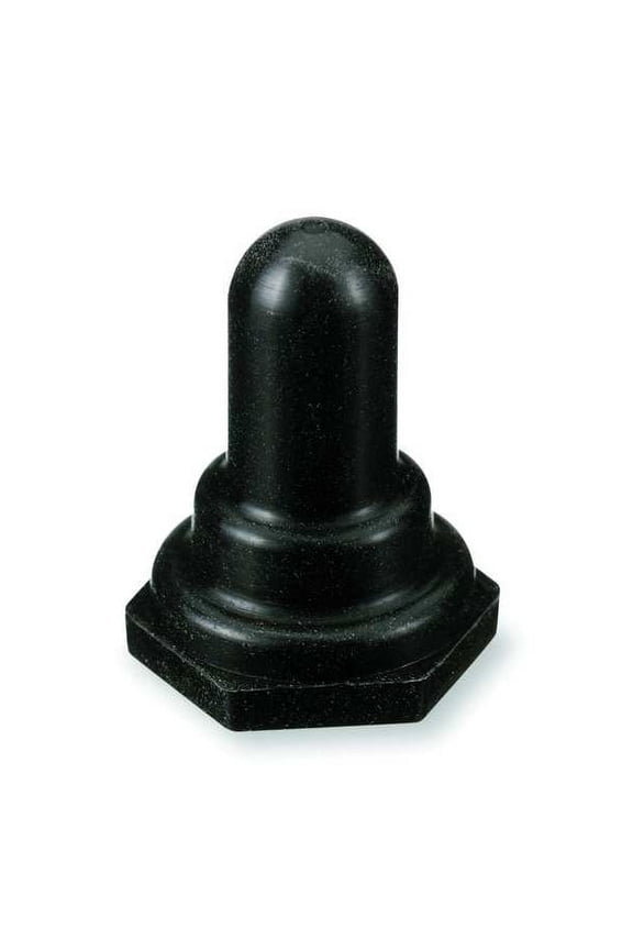 WIRING DEVICE-KELLEMS MSB1 Toggle Switch Boot, Black, Rubber