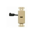 thumbnail image 1 of HUBBELL WIRING DEVICE-KELLEMS NS801I Video Wall Plate and Jack,HDMI,Ivory, 1 of 1