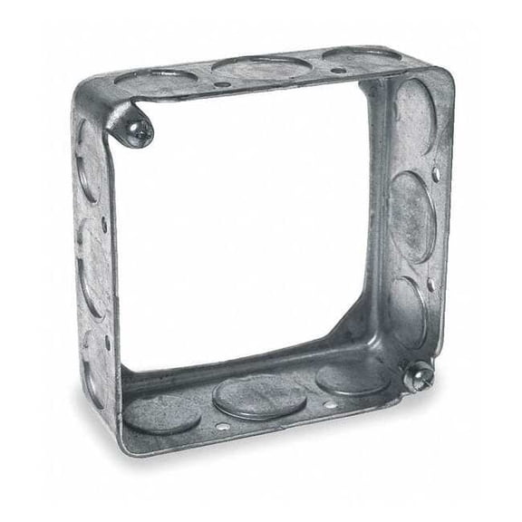 Raco Extension Ring, 2 Gangs, Steel, Square Box Type 203