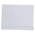 thumbnail image 1 of HUBERT Acrylic Sign Holder with Slanted Back Horizontal - 5"L x 4"H, 1 of 3
