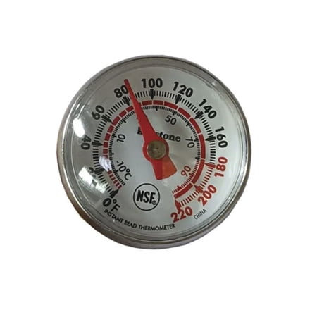 HUBERT® Baby Dial Food Thermometer Stainless Steel with Blue Plastic Sheath - 5" L Stem